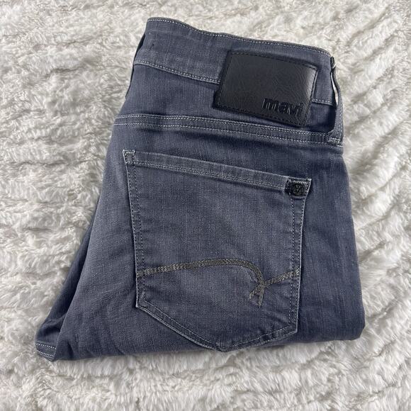 Mavi Jeans Co 31 x 30 Jake Slim Leg Charcoal Gray Stretch 5 Pocket Flex Jeans - Picture 14 of 14